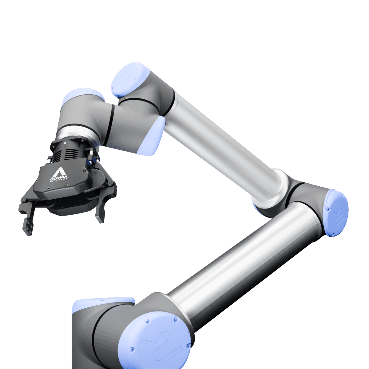 SusGrip-2F gripper mounted on a collaborative robot arm
